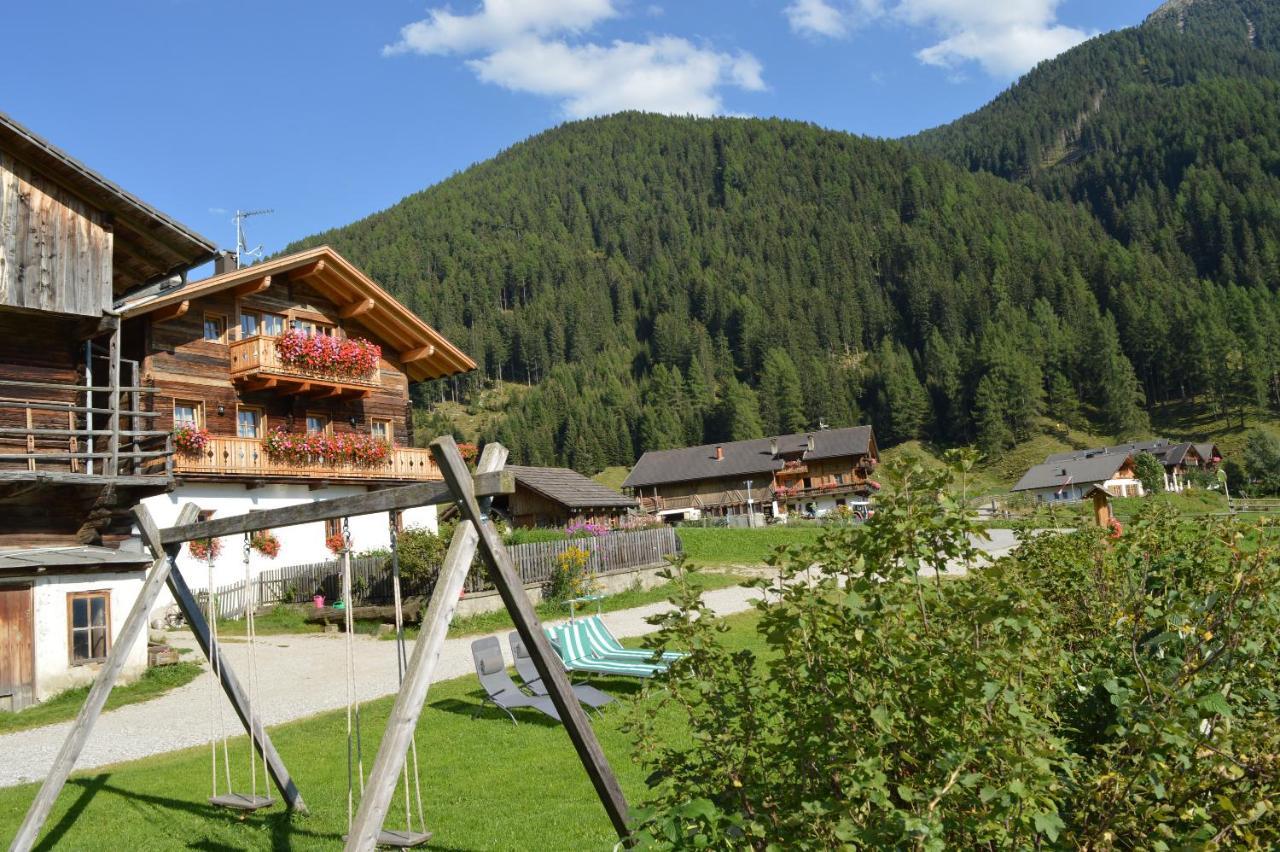 Feldererhof Apt Almenblick Santa Maddalena in Casies Eksteriør billede